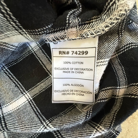 Tractr  girls long sleeve button down plaid shirt - Picture 6 of 7